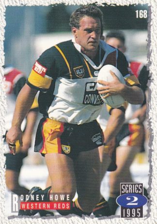 1995 Dynamic Series 2 Common Card - Base 168 Rodney Howe Western Reds