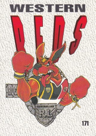 1995 Dynamic Series 2 Common Card - Base 171 Western Reds Logo