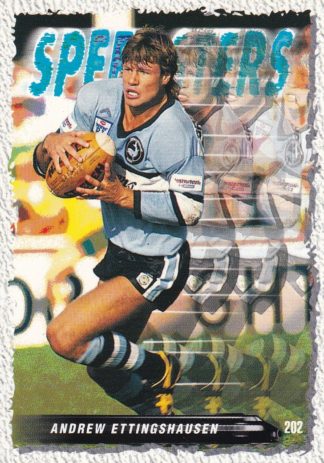 1995 Dynamic Series 2 Common Card - Base 202 Andrew Ettingshausen Cronulla Sharks