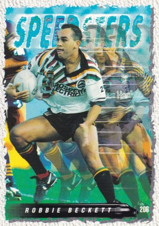 1995 Dynamic Series 2 Common Card - Base 206 Robbie Beckett Penrith Panthers