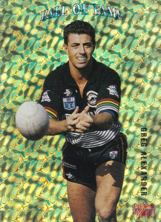 1995 Dynamic Series 3 Hall Of Fame - HF5 Greg Alexander Penrith Panthers