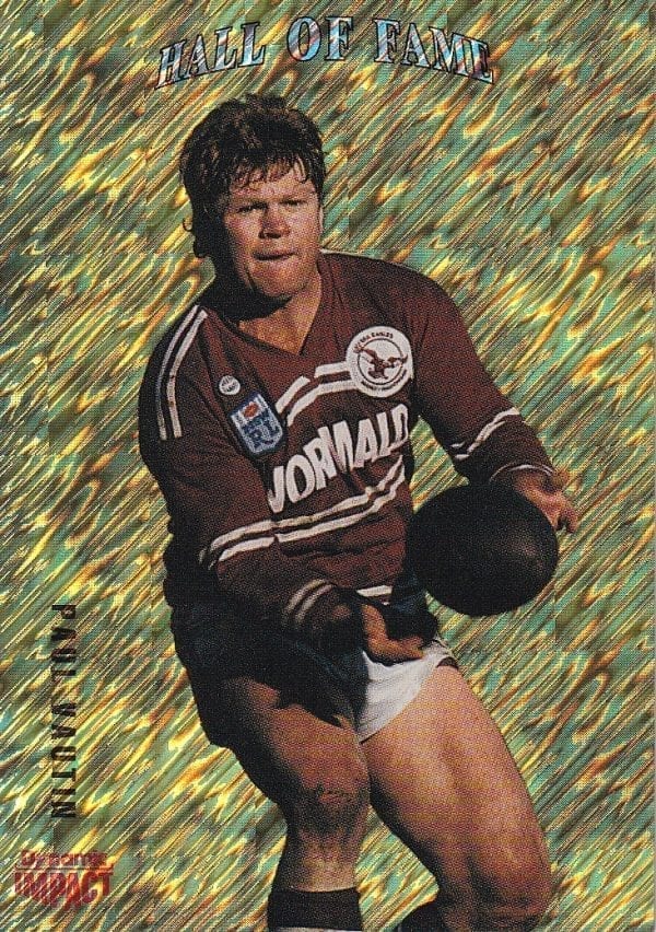 1995 Dynamic Series 3 Hall Of Fame - HF3 Paul Vautin Manly Sea Eagles
