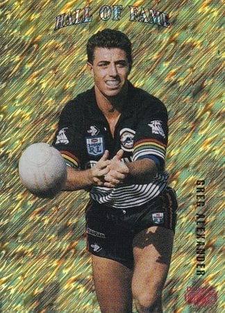 1995 Dynamic Series 3 Hall Of Fame - HF5 Greg Alexander Penrith Panthers