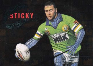 1995 Dynamic Series 3 Out Of This World - W1 Ricky Stuart Canberra Raiders