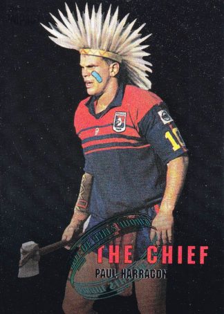 1995 Dynamic Series 3 Out Of This World - W3 Paul Harragon Newcastle Knights