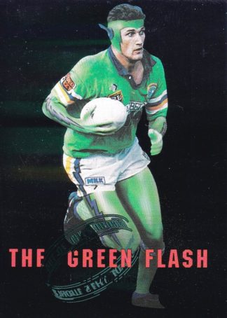 1995 Dynamic Series 3 Out Of This World - W7 Brett Mullins Canberra Raiders