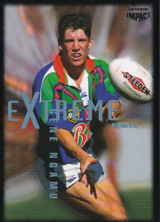 1995 Dynamic Series 3 Common Card - Base 002 Gene Ngamu Auckland Warriors
