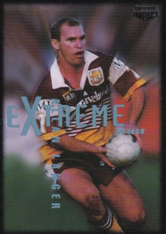 1995 Dynamic Series 3 Common Card - Base 005 Allan Langer Brisbane Broncos