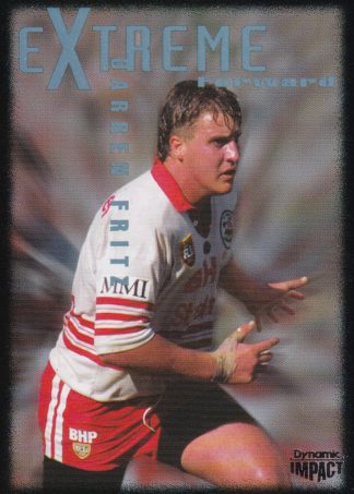 1995 Dynamic Series 3 Common Card - Base 016 Darren Fritz Illawarra Steelers