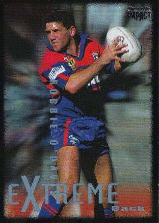 1995 Dynamic Series 3 Common Card - Base 024 Robbie O'Davis Newcastle Knights