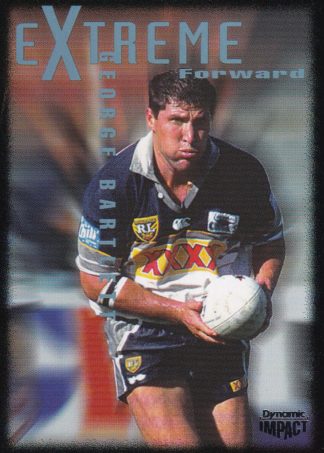 1995 Dynamic Series 3 Common Card - Base 025 George Bartlett North Qld Cowboys