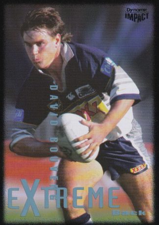 1995 Dynamic Series 3 Common Card - Base 027 David Bouveng North Qld Cowboys