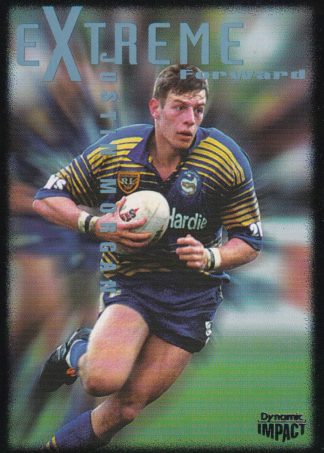 1995 Dynamic Series 3 Common Card - Base 031 Justin Morgan Parramatta Eels