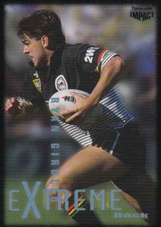 1995 Dynamic Series 3 Common Card - Base 036 Ryan Girdler Penrith Panthers