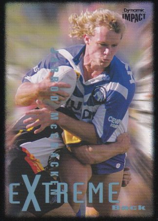1995 Dynamic Series 3 Common Card - Base 048 Jarrod McCracken Sydney Bulldogs