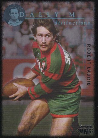 1995 Dynamic Series 3 Common Card - Base 061 Robert Laurie South Sydney Rabbitohs