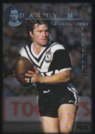 1995 Dynamic Series 3 Common Card - Base 064 Terry Lamb Western Suburbs Magpies