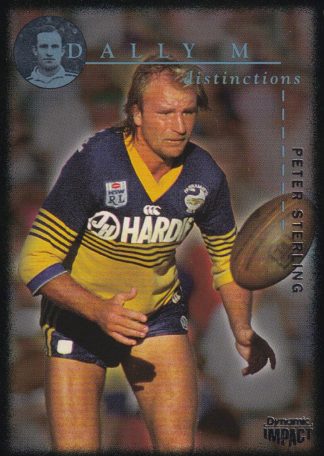 1995 Dynamic Series 3 Common Card - Base 067 Peter Sterling Parramatta Eels