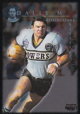 1995 Dynamic Series 3 Common Card - Base 068 Gavin Miller Cronulla Sharks