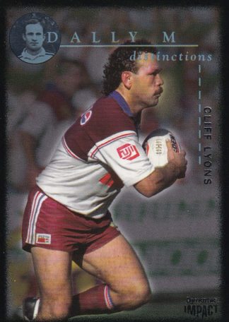 1995 Dynamic Series 3 Common Card - Base 069 Cliff Lyons Manly Sea Eagles