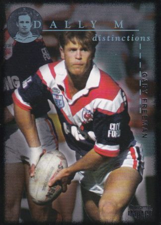 1995 Dynamic Series 3 Common Card - Base 070 Gary Freeman Eastern Suburbs Roosters