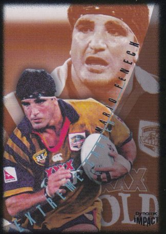 1995 Dynamic Series 3 Common Card - Base 075 Mario Fenech South Qld Crushers