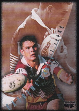 1995 Dynamic Series 3 Common Card - Base 077 Chris Johns Brisbane Broncos