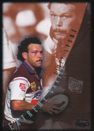 1995 Dynamic Series 3 Common Card - Base 080 Cliff Lyons Manly Sea Eagles