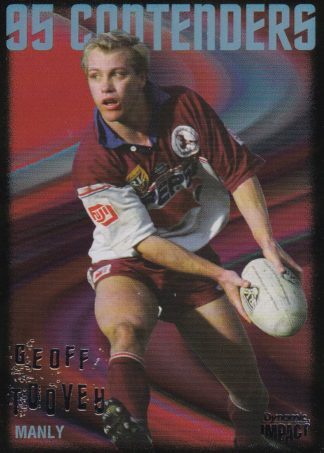 1995 Dynamic Series 3 Common Card - Base 082 Geoff Toovey Manly Sea Eagles
