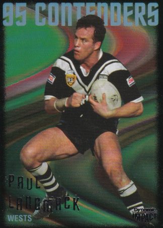 1995 Dynamic Series 3 Common Card - Base 087 Paul Langmack Western Suburbs Magpies