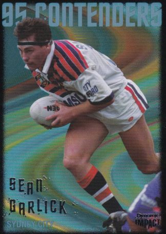 1995 Dynamic Series 3 Common Card - Base 089 Sean Garlick Eastern Suburbs Roosters