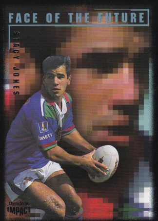 1995 Dynamic Series 3 Common Card - Base 096 Stacey Jones Auckland Warriors