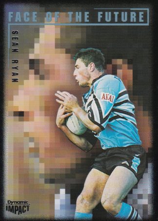 1995 Dynamic Series 3 Common Card - Base 098 Sean Ryan Cronulla Sharks