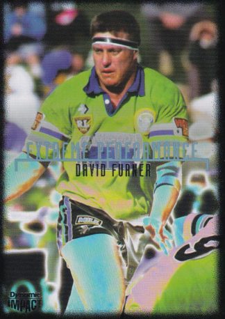 1995 Dynamic Series 3 Common Card - Base 102 David Furner Canberra Raiders