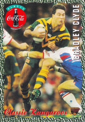 1995 Dynamic Classic Kangaroos - 02 Bradley Clyde Australia