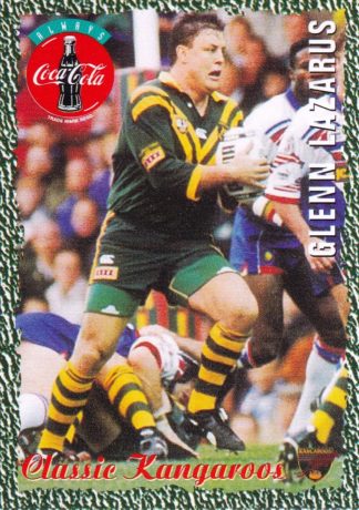 1995 Dynamic Classic Kangaroos - 08 Glenn Lazarus Australia