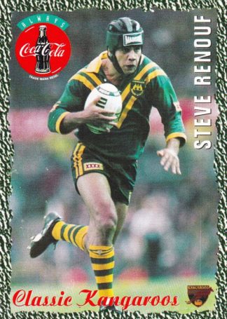 1995 Dynamic Classic Kangaroos - 12 Steve Renouf Australia