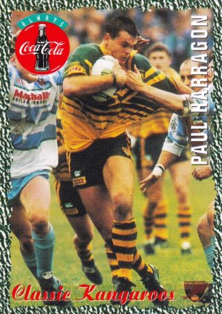 1995 Dynamic Classic Kangaroos - 14 Paul Harragon Australia