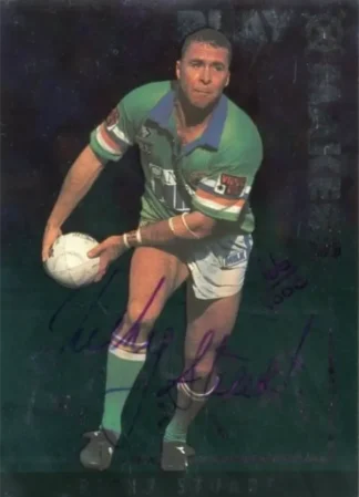 1995 Dynamic Series 2 Playmakers Signature - P1 Ricky Stuart Canberra Raiders