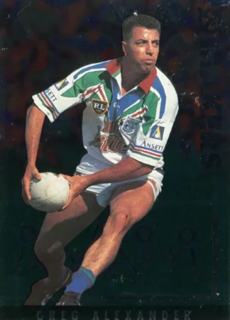 1995 Dynamic Series 2 Unsigned Playmakers - P5 Greg Alexander Auckland Warriors