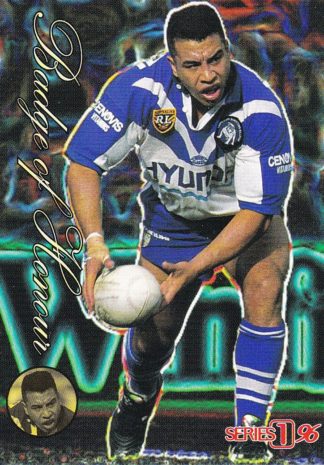 1996 Dynamic Series 1 Badge Of Honour - BH2 Jim Dymock Canterbury Bulldogs