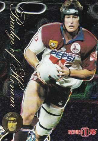 1996 Dynamic Series 1 Badge Of Honour - BH4 Steve Menzies Manly Sea Eagles