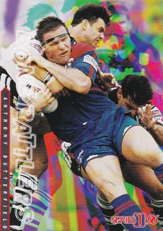 1996 Dynamic Series 1 Bone Rattlers - BR03 Anthony Butterfield Newcastle Knights