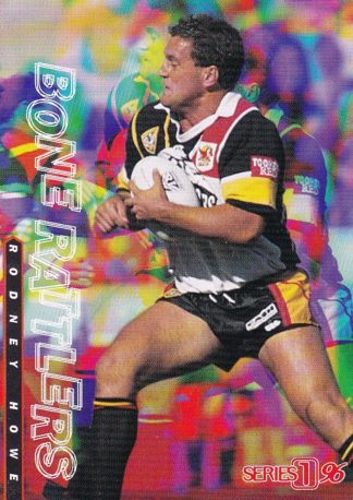 1996 Dynamic Series 1 Bone Rattlers - BR16 Rodney Howe Western Reds