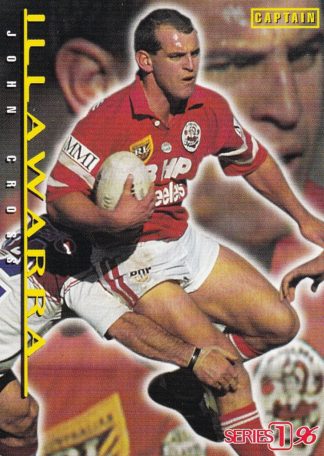 1996 Dynamic Series 1 Captains Card - C07 John Cross Illawarra Steelers