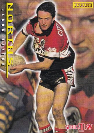 1996 Dynamic Series 1 Captains Card - C11 Jason Taylor North Sydney Bears