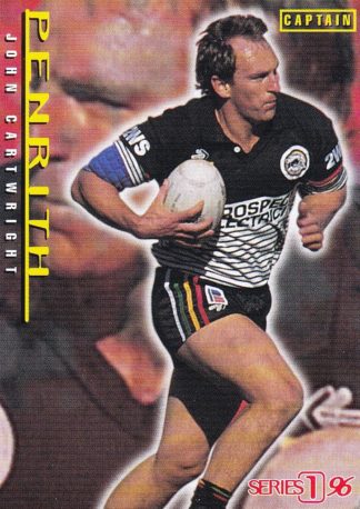 1996 Dynamic Series 1 Captains Card - C13 John Cartwright Penrith Panthers