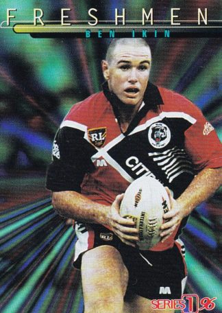 1996 Dynamic Series 1 Freshmen - F05 Ben Ikin North Sydney Bears
