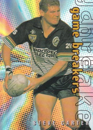 1996 Dynamic Series 1 Game Breakers - GB09 Steve Carter Penrith Panthers