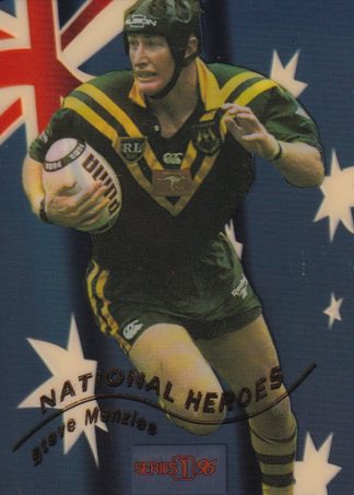 1996 Dynamic Series 1 National Heroes - NH2 Steve Menzies